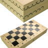 Шахматы деревянные с росписью Королевские, Вятские