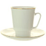 Чашка с блюдцем кофейная форма Майская рисунок Золотой кантик ИФЗ